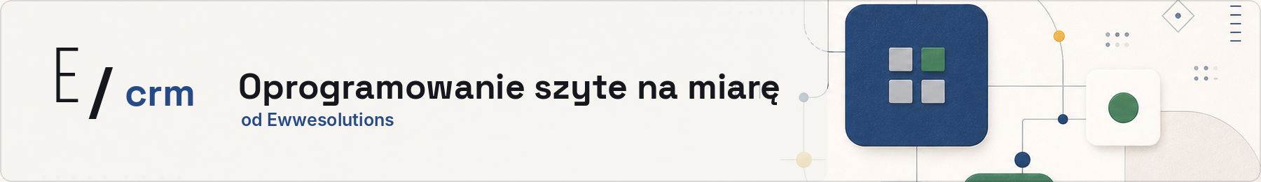 Oprogramowanie szyte na miarę od Ewwesolutions